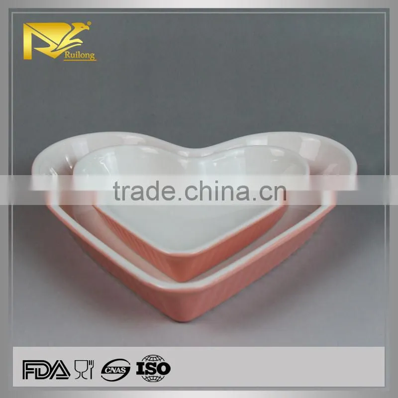 Dinnerware china supplier glazed ceramic ice cream cold plate