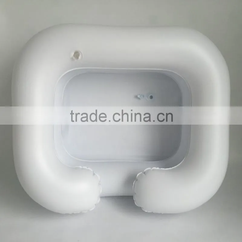 portable and durable inflatable shampoo basin for Shampoo on the bed