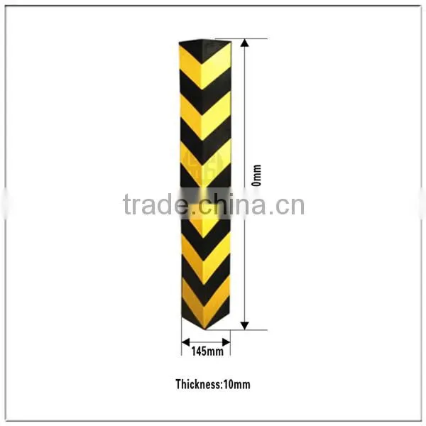Long Right Angle Reflective Rubber Edge Protector