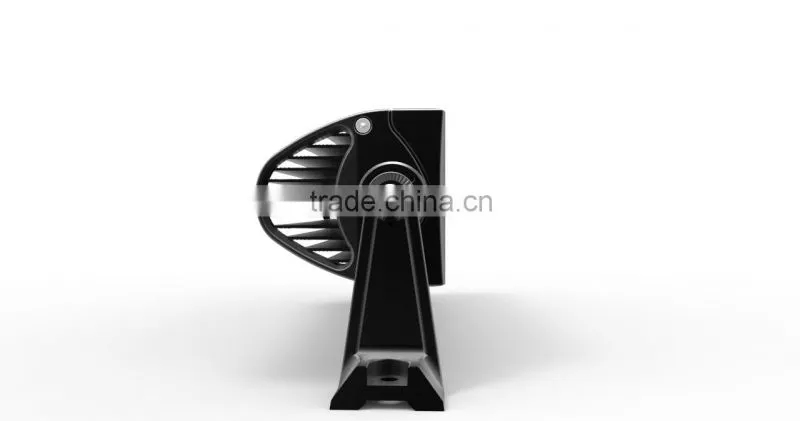 Hottest 12V High Lumen New Curved Single Row LED Bar IP67 60w LED Light Bar For Trucks Curved LED Bar