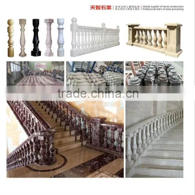 Chinese black stripe Ink White marble