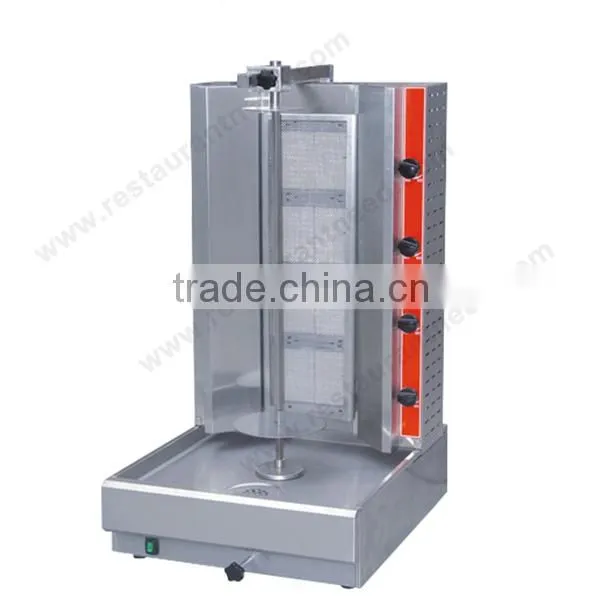 2016 High Quality Vertical Rotisserie Gas shawarma (CE Approval)