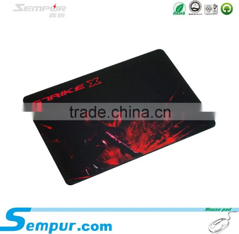 Sempur natural rubber gaming mouse mat