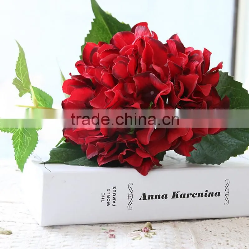Wholesale artificial flowers cheap artificial hydrangea flower artificial wedding flowers artificial decoration silk flowers