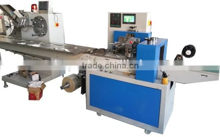 Automatic Disposable Plastic spoon Packing Machine With Auto Feeder