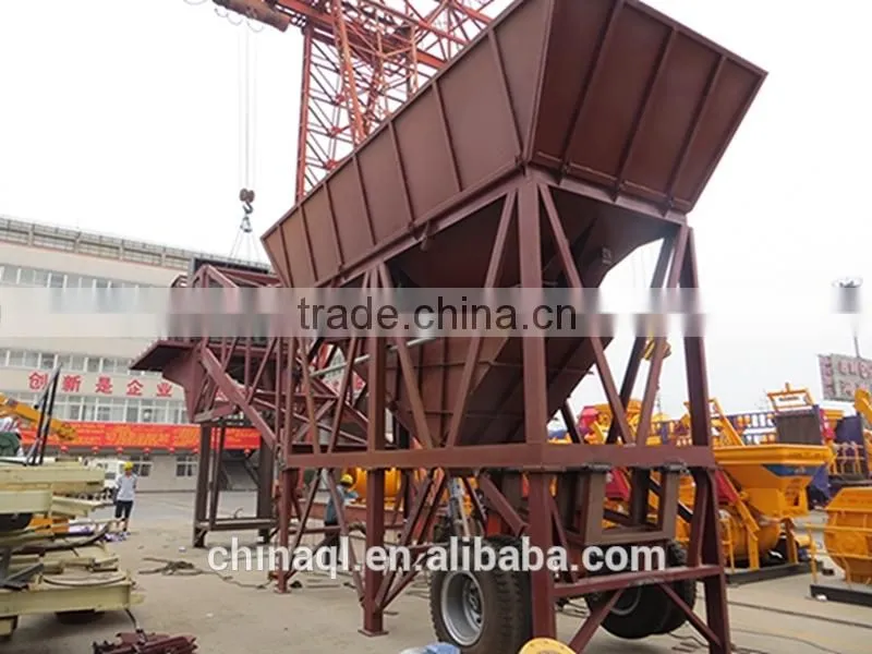 YHZS75 portable concrete batch plants for sale,used mobile concrete batching plants,batching plant
