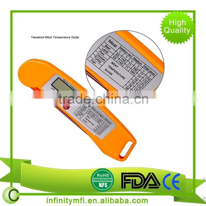 Best Digital Meat Probe - for All Food, Meat, Grilling, Chicken, Barbecue Thermometer