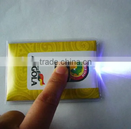 Promotional Items Custom Soft PVC LED Keychain