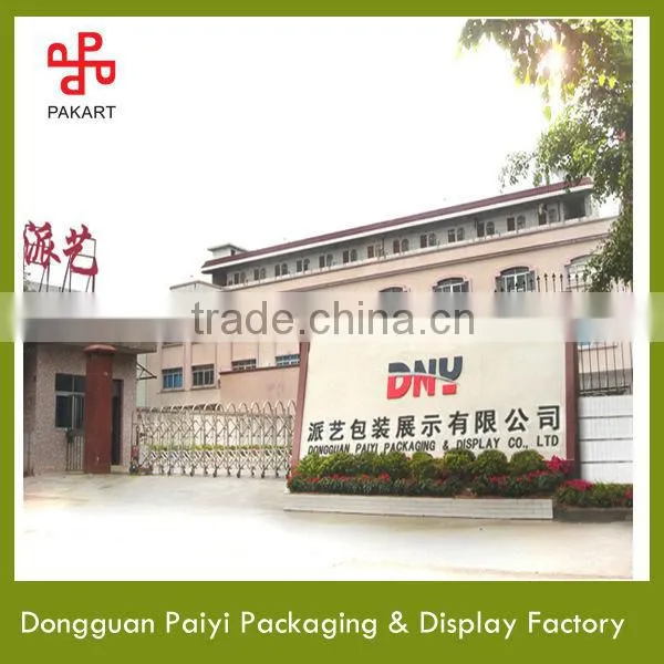 Top quality plastic acrylic advertising led rotating display