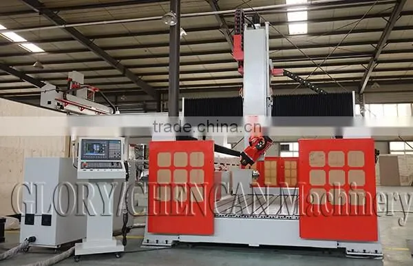 GLORY 5Axis Wood Mold Engraving Machine 5Axis CNC Machine 3D CNC Router with Cheap Price