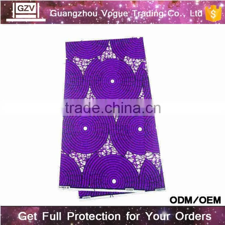 alibaba hot sale vogue brand high quality 100% cotton african fabrics daviva