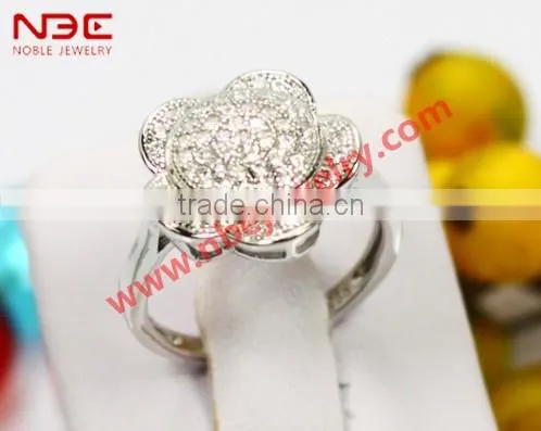 2013 newest factory offer gorgeous 925 silver jewelry set, wax micro pave setting 925 sterling silver jewellery set