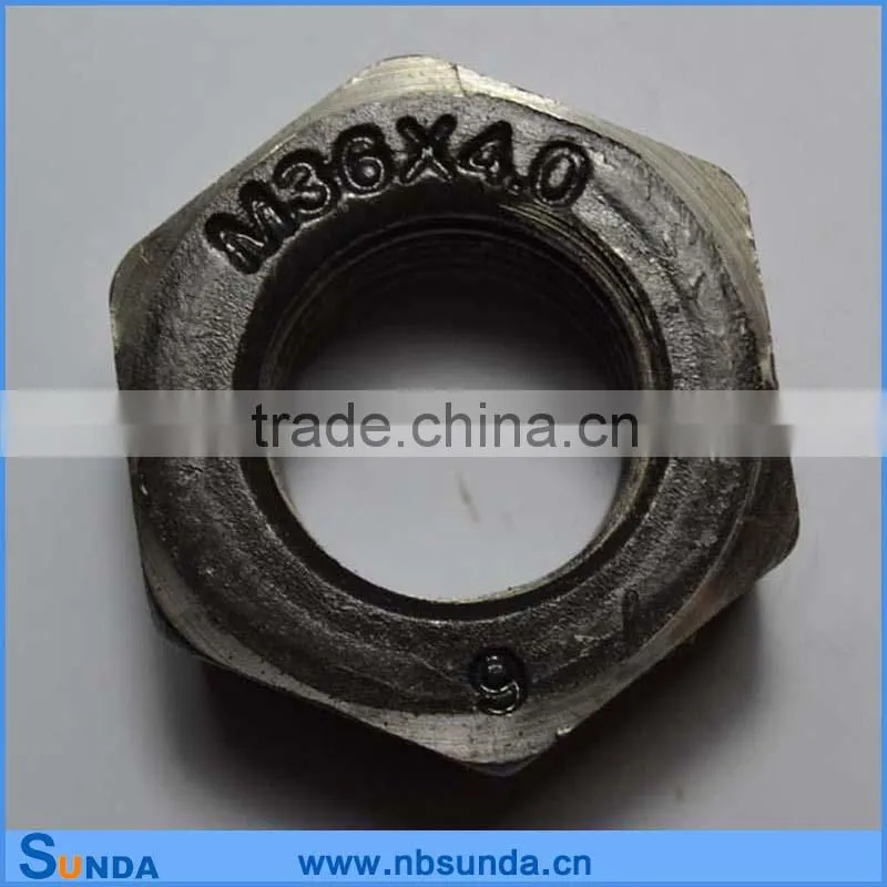 hot sale Hex Nut din standard flange size chart