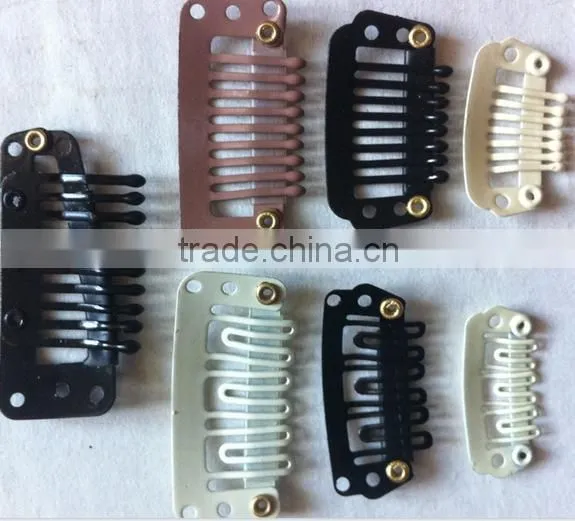 wholesale hair clips plain hair clips hair extension snap clips 3.2cm 2.8cm 2.2cm