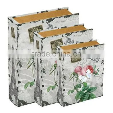 Home Decorative Book Storage Box Book Box