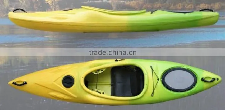 New whitewater single sit in plastic kayak