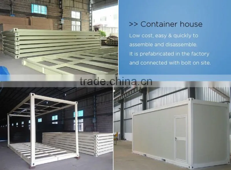 Flexible Design Low cost Folding Prefab house container