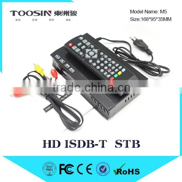 Peru Brazil FTA STB HD ISDB-T Antenna Receiver