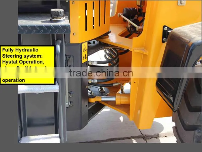 1.5 ton garden trucking mini wheel loader with CE