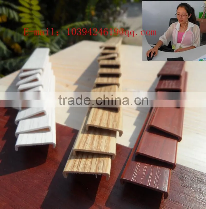 0.5mm thickness Decorative PVC edge banding for furniture