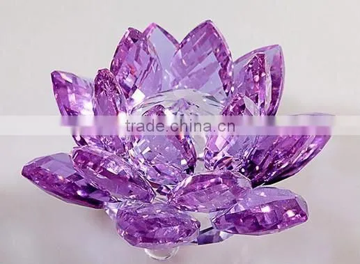 Elegant Crystal lotus flower