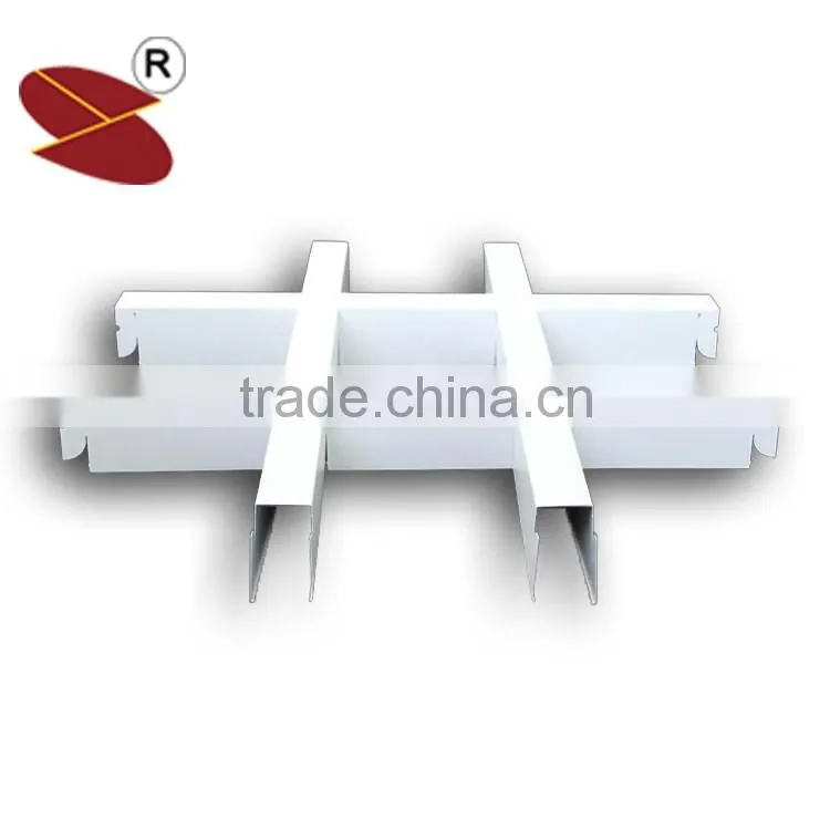 50*50*0.55Suspended aluminum t bar metal grid ceiling