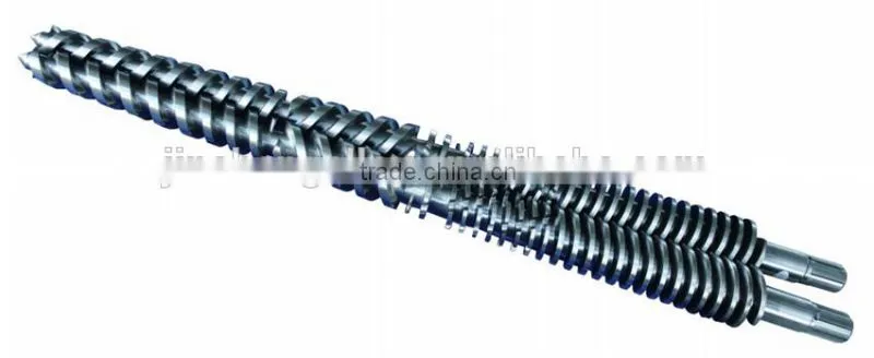 80/156 conical twin screw and barrel for extrusion machine