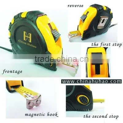 Tianjin factory supply 5m/16ft *19mm rewinding steel measure tape