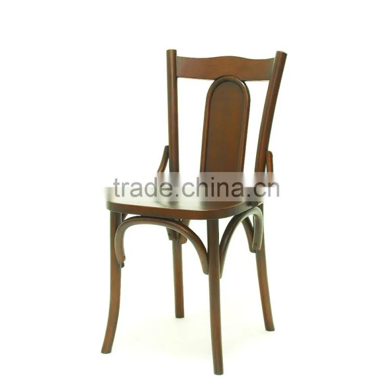Best price vintage square back armless french style dining table and chair