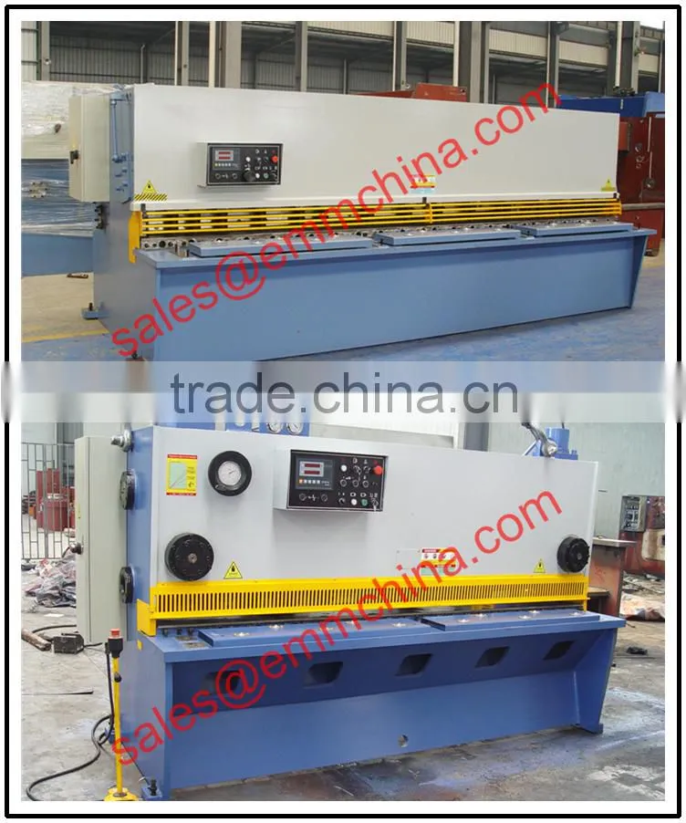 QC11K-10x4000 CNC hydraulic sheet metal shear