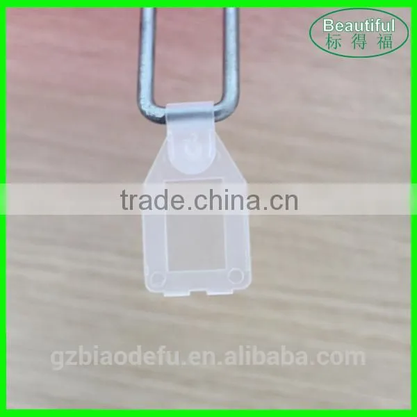 Retail Display with Plastic Price Tag