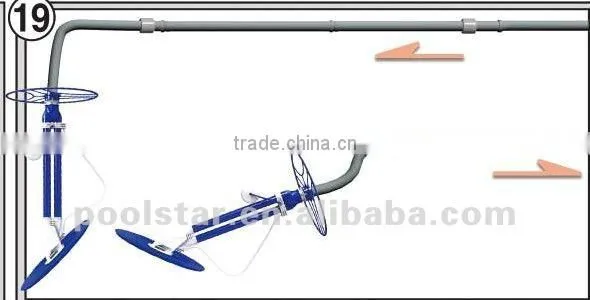Poolstar cheap Swimming Pool Outdoor automatic floor cleaner