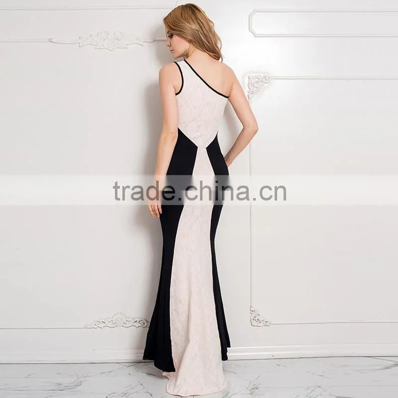 Supper dress embroidered mesh wrap maxi evening dress for girls