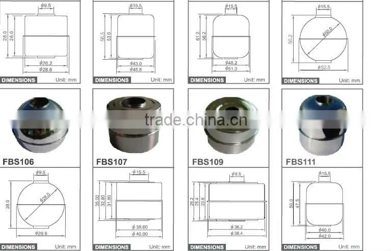 FBP105 float switch float sensor