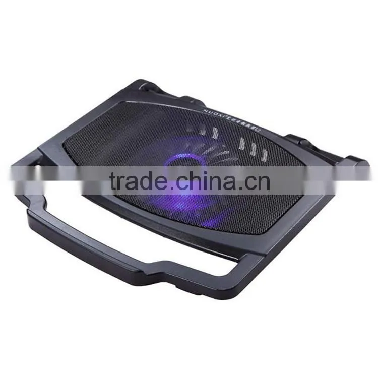 super slim mini foldable notebook cooler pad with 2 fans