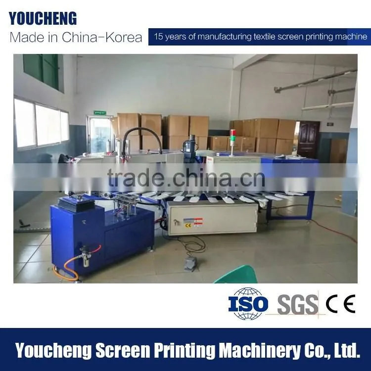 Hot sale Automatic Single Color anti slip Gloves/mitten / Socks Silicone Printing Machine