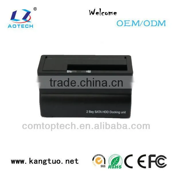 Multi-function for 2.5/3.5 inch SATA USB3.0 hdd docking station clone