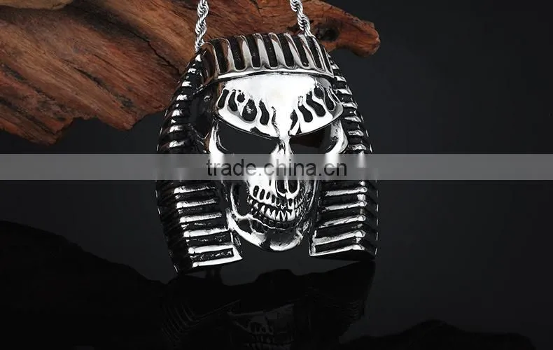 New fashion arrival China casting skull egyptian pendant