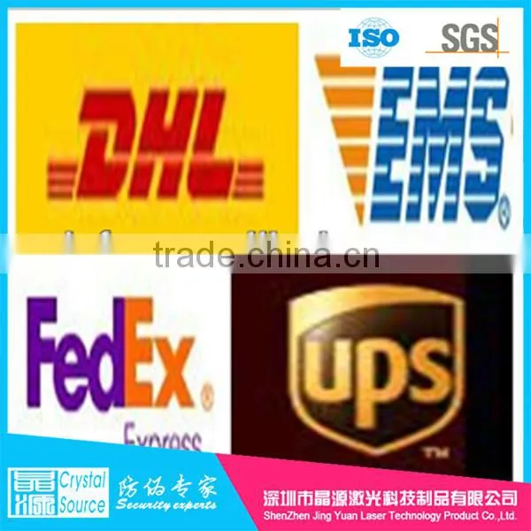 Anti-fake hot stamping hologram sticker