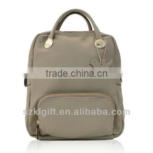 Designed Fashionable Camel Backpack for College Girls