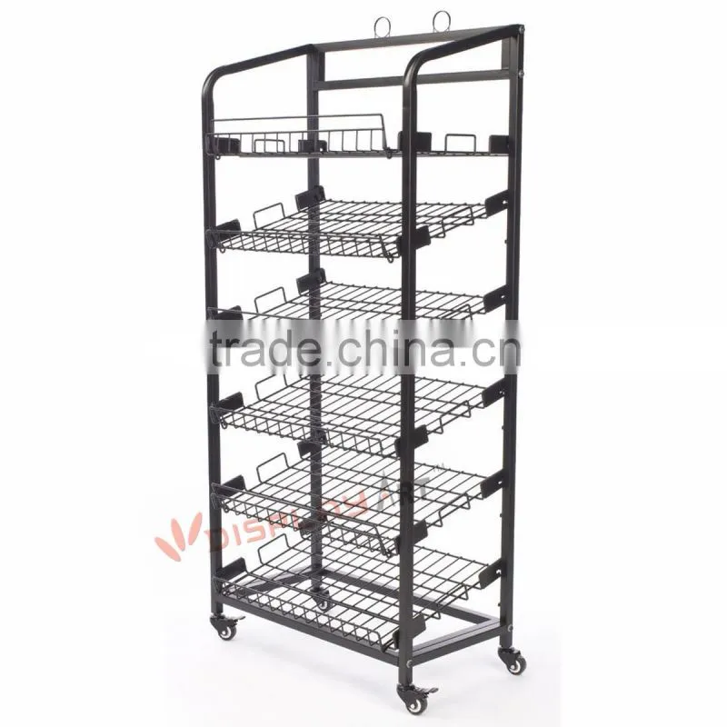 Bread Display Rack for Retail Store and Bakery