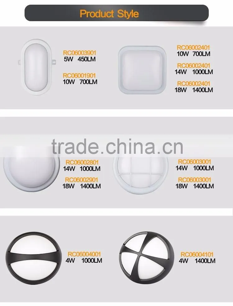 14W LED Cube Bulkhead Lamp