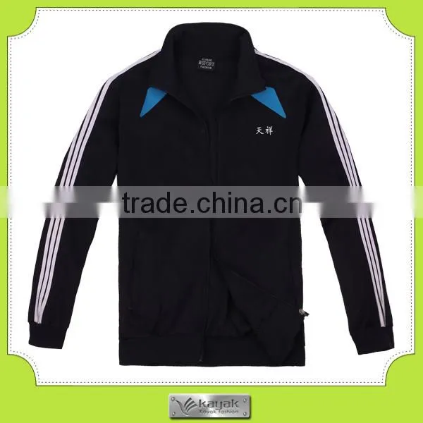 Professional training tracksuit custom sport tracksuit with embroidery logo