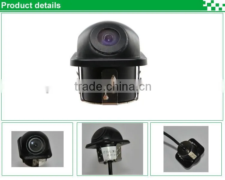Promotional mini black back view car camera
