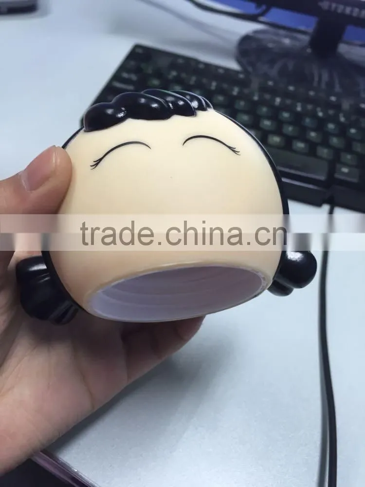 Japanese Little Girl Vinyl Toy Cup,Plastic Cup With Toy Lid