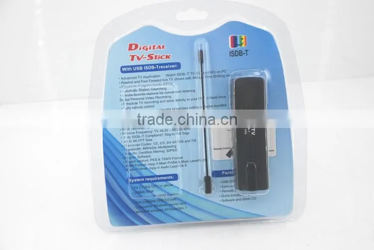 VCAN1012 android usb tv stick ISDB-T USB Dongle digital tv box Full Segment for pc