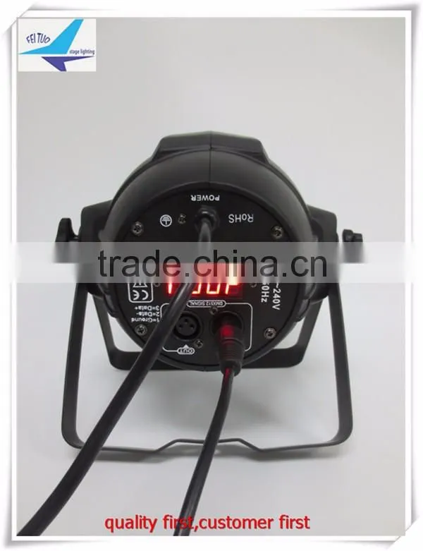 Indoor led par 64 rgbw 100w cob rgbw 4in1 led par 64
