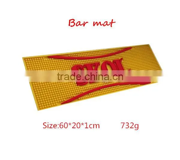 New style popular rubber bar mat with competitive price