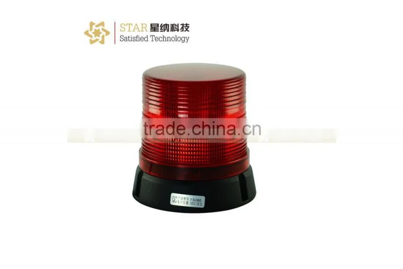 Hot selling amber magnetic led rotating bule beacon light FS360