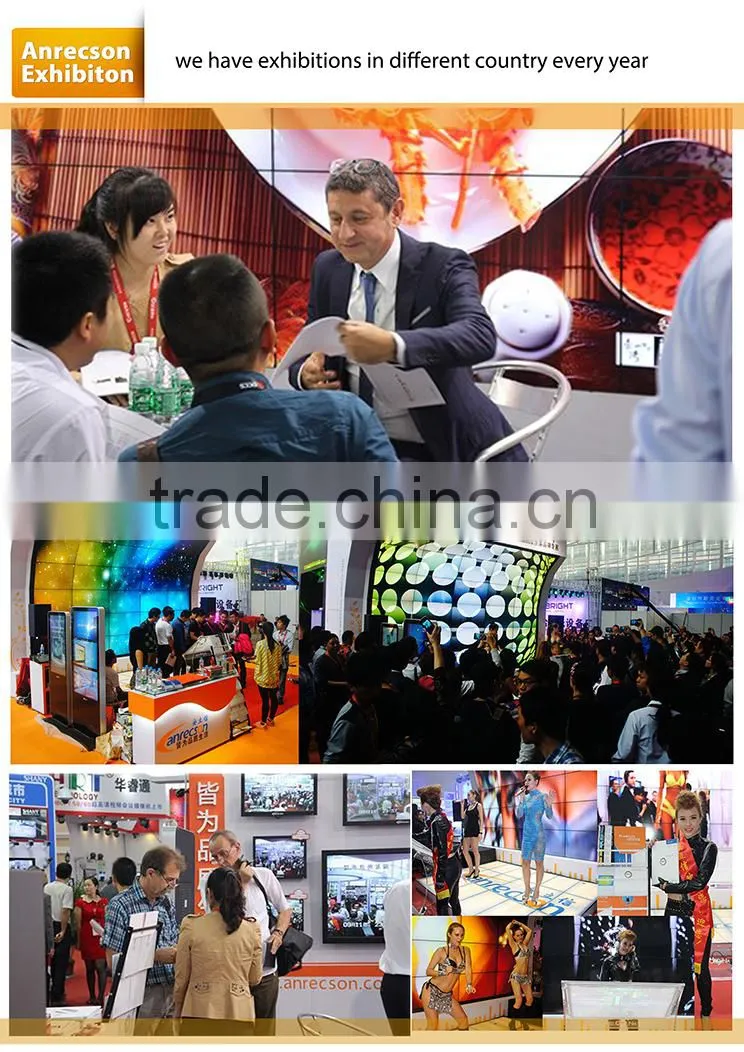 22" transparent lcd IR touch product showing case